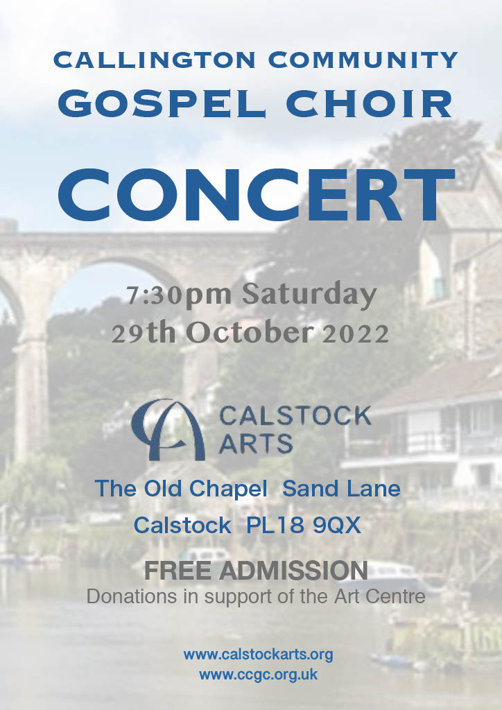 29 October: Callington Community Gospel Choir