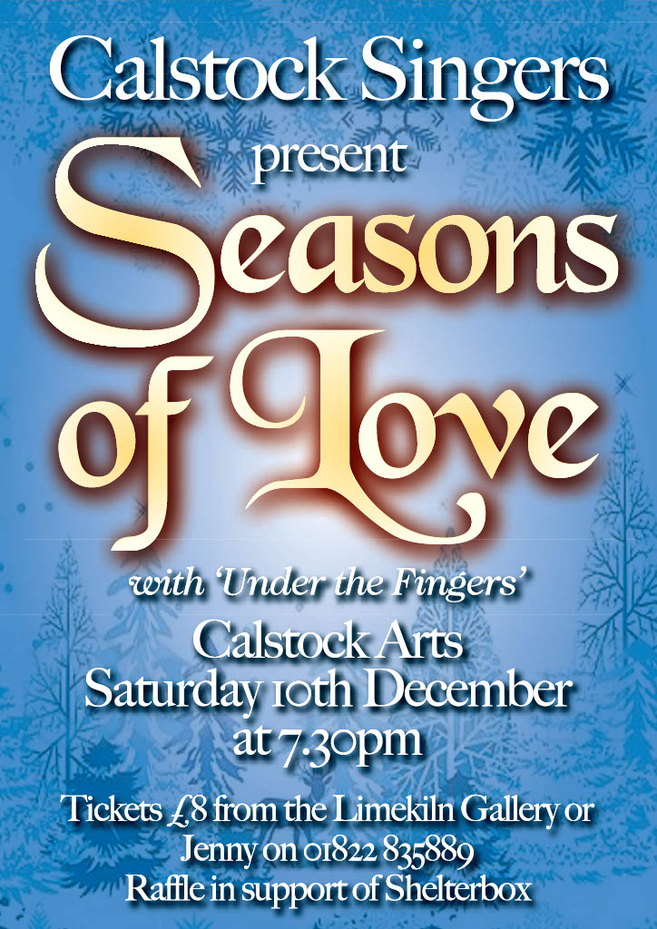 10 December: Calstock Singers Christmas Concert @ 1930