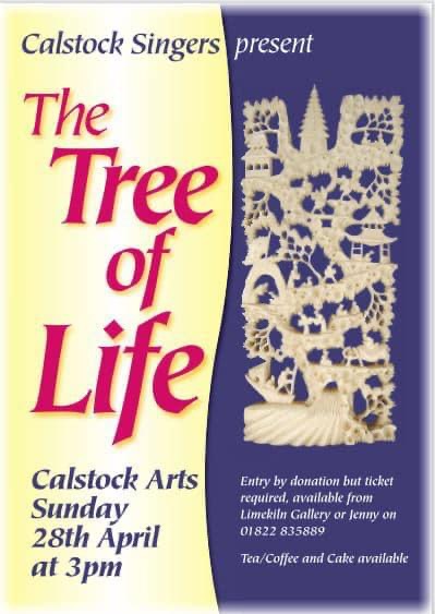 28 April: Calstock Singers – The Tree of Life @ 3pm