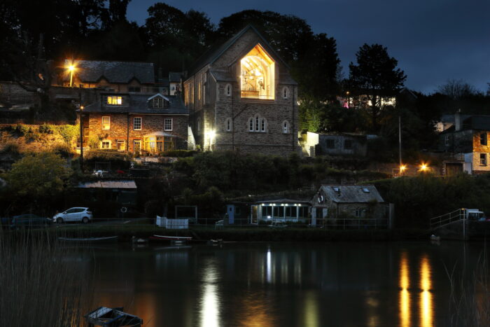 the old methodist chapel in Calstock, Cornwall