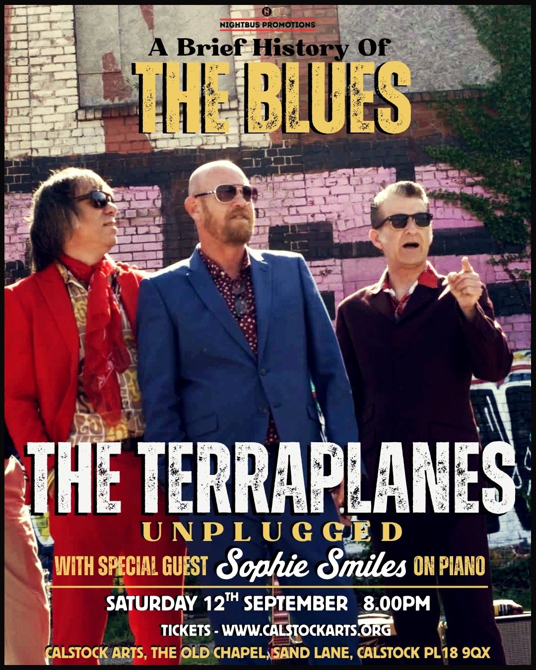 12 September: The Terraplanes Blues Band